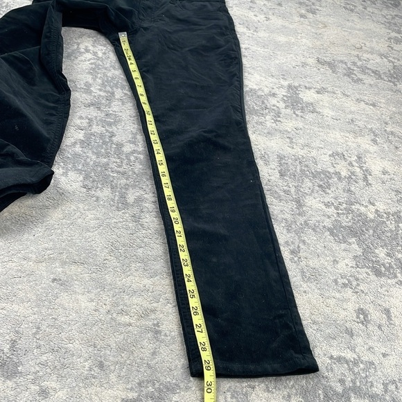 New Kut From The Kloth Rachael Fab Ab Mom Jeans Black Corduroy Pants High Rise 8 - Picture 9 of 11